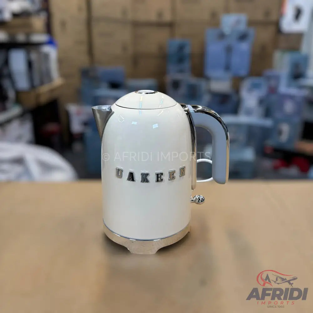 Uakeen 2L Black & White Digital Kettle