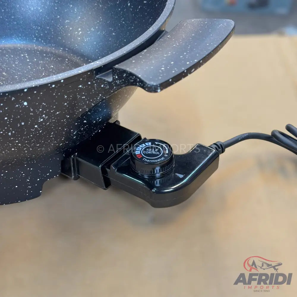 Uakeen 34Cm Granite Electric Casserole