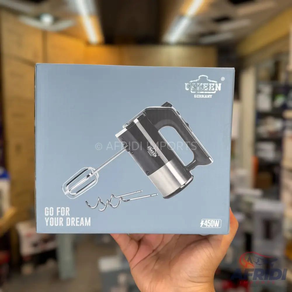 Uakeen 450W Golden & Silver Hand Mixer