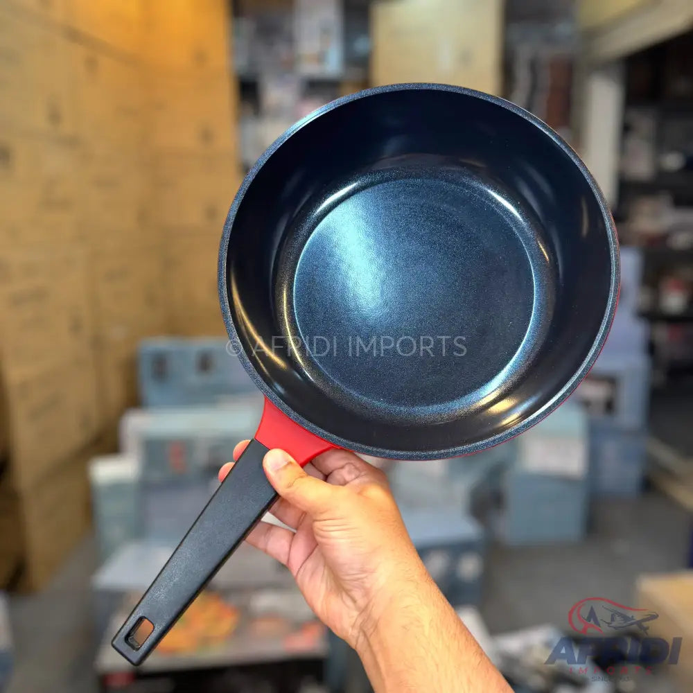 Uakeen 7pcs Cookware Set with Aluminum Lid