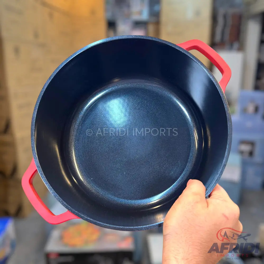 Uakeen 7pcs Cookware Set with Aluminum Lid