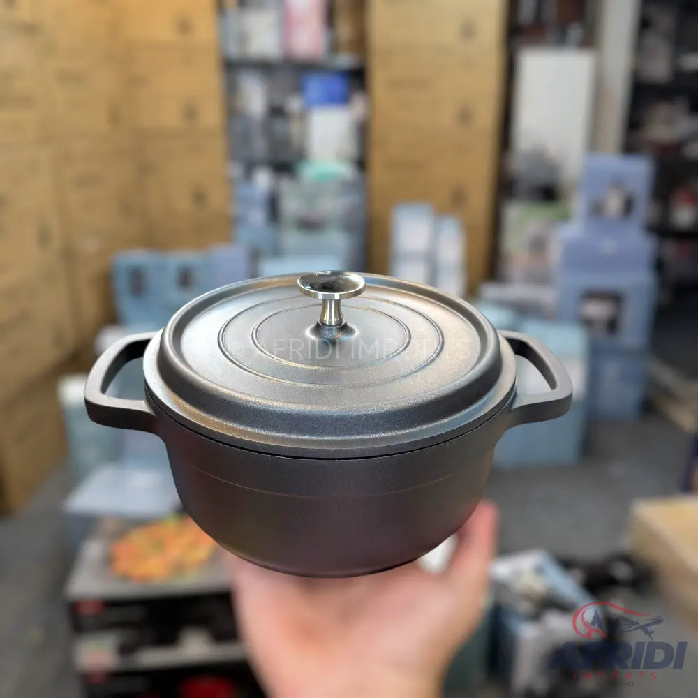 Uakeen 7pcs Cookware Set with Aluminum Lid