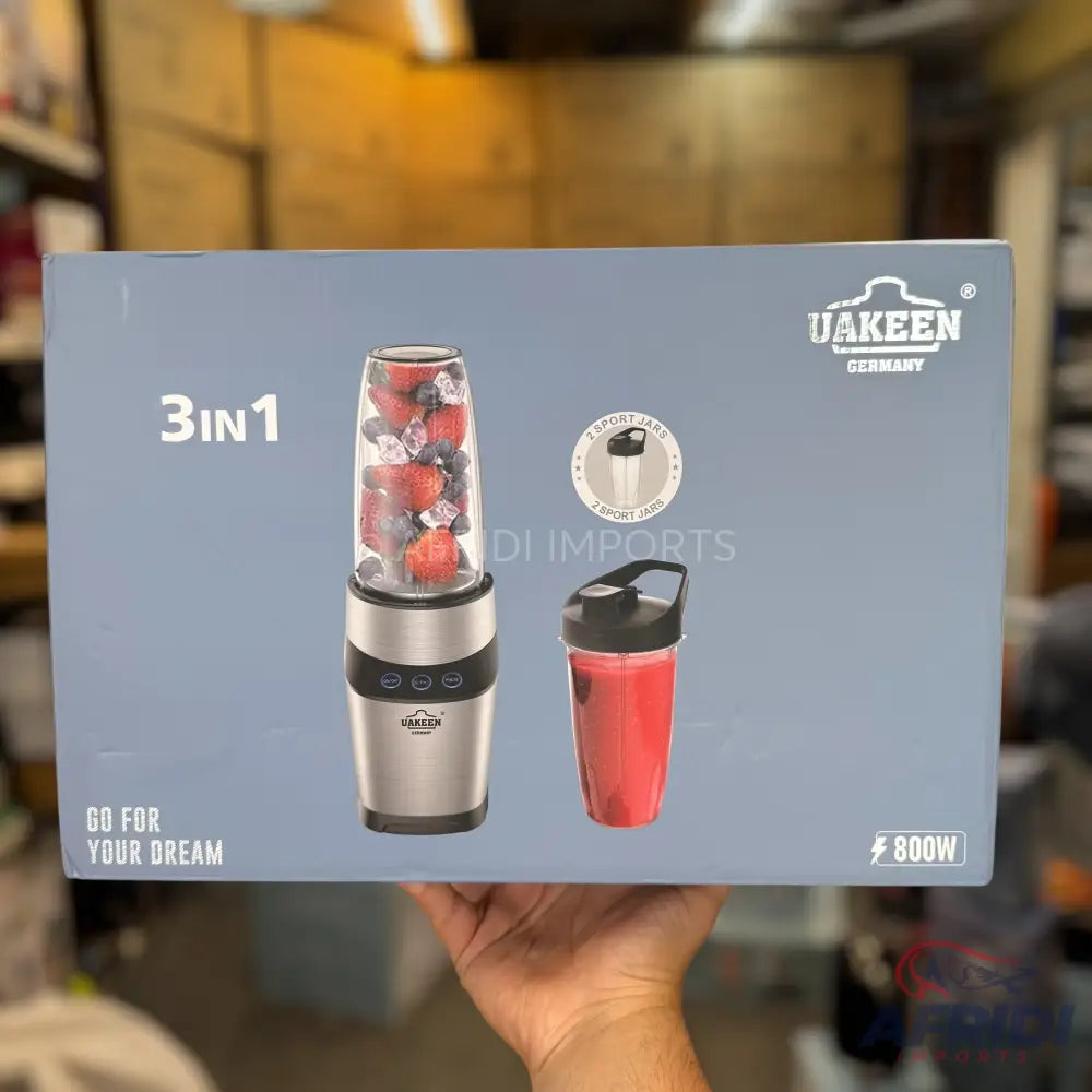 Uakeen Sports Blender with Portable Jar ZL-1306